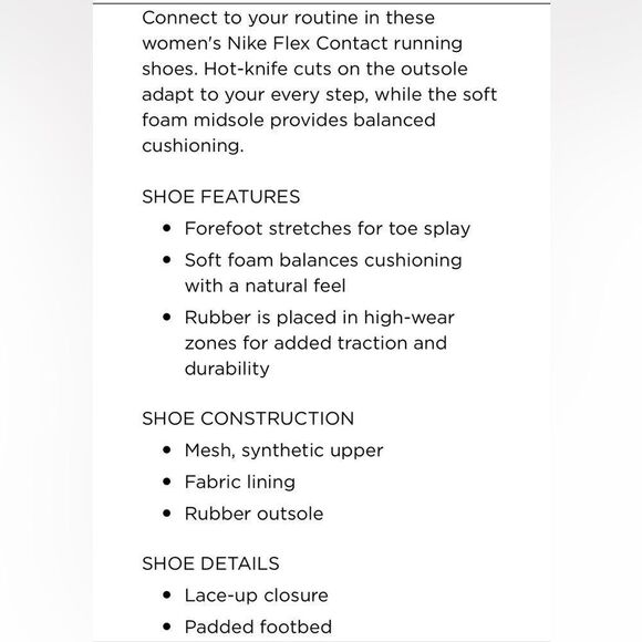 Nike Flex Contact Mottled Pink Lightweight Running Athletic Performance Sneakers - Picture 2 of 16